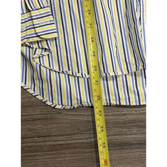 Ralph Lauren Long Sleeve Button Down Men's Size Large StripedCotton Blake - Picture 5 of 6